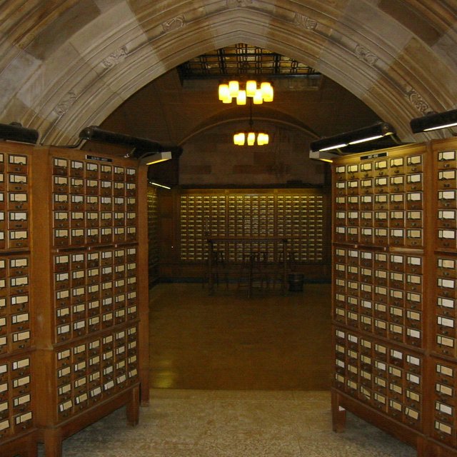 Sterling Memorial Library at Yale University, New Haven, Connecticut