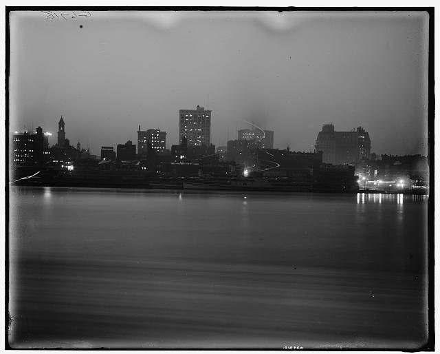 Detroit Skyline 1900 1915 - Detroit Photo History - Atlas Obscura Blog